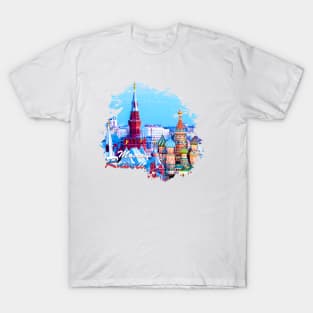 Moscow. Russia. T-Shirt